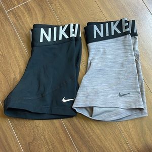 2 pair Nike Pro Shorts 3” - Never Worn